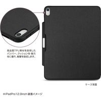 ナカバヤシ iPadPro12.9(2018)用ハイブリットケース/ブラック TBC-IPP1815BK 1個