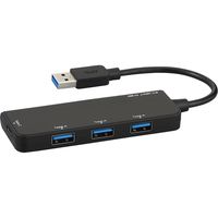 ナカバヤシ USB3.0ハブ/4ポート/BK UH-3164BK（直送品）