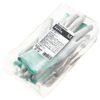 【ニトリル背抜き手袋】 川西工業 「現場のチカラ」 ニトリル背抜き手袋 グレー M 5双組 1袋（5双入）  オリジナル