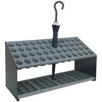 テラモト シュート傘立て 48本用 グレー UB-900-548-0 1個