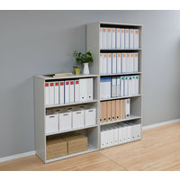 YAMAZEN（山善） 木製シェルフ（本棚 書棚） 5段 オープン ホワイト 幅800×奥行360×高さ1845ｍｍ 1台（直送品）