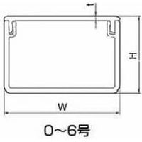 エムケーダクト 0号 グレー MD01 マサル工業（直送品）