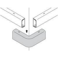 エクスターナルエルボ 後付け型 B型 ホワイト B20512 マサル工業（直送品）
