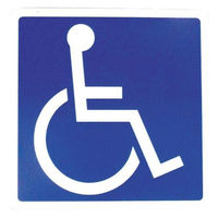 槌屋ヤック 身障者マーク リタックステッカー1枚入 OP-342 1枚