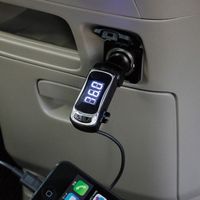 YAC FMトランスミッター Lightningコネクタ TP-186（直送品）