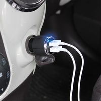 YAC 2クチUSB ダイレクト充電器 4.8A TP-192（直送品）