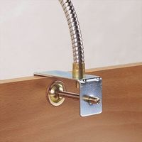 信栄物産 防犯ミラー クランプタイプ グレー CR-45 1枚