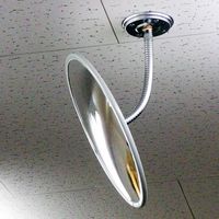 信栄物産 防犯ミラー フレキシブルタイプ グレー H-30 1枚