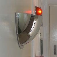 信栄物産 半球ミラー ハーフ 330 R-30H 1枚