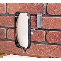 信栄物産 マグネットミラー 角型 150×180mm（黒） SE-15B 1枚