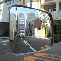 信栄物産 ガレージミラー 角型 390×290mm SE-35B 1枚