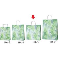 ササガワ 手提げ紙袋 ゆり 340328 32-71008 1ケース:200枚(50枚ポリ入×4包)（直送品）