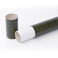 ササガワ 賞状筒 丸筒 ワニ柄 300 10-1972