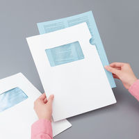 ペーパーホルダー 窓付 A4 PAPF-MA410今村紙工  1袋（10枚入）