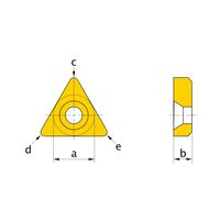 三菱マテリアル シート BPT322 1セット(5個)（直送品）