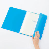 リヒトラブ(LIHIT LAB.) AQUA DROPs ドキュメントファイル A4 赤（レッド） A5056-3