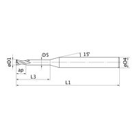 三菱マテリアル エムスターエンドミル MS2XL6D0210N053 1本（直送品）