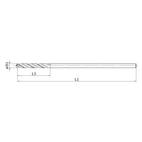 三菱マテリアル ロングシャンクストレート SDLSD0280A150 1本（直送品）