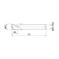 三菱マテリアル エムスターエンドミル MS3ESD0800L45S07 1本(1個)（直送品）