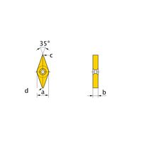 三菱マテリアル シート DCSVN32 1個（直送品）