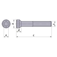 三菱マテリアル クランプネジ WS304517T 1セット(5個)（直送品）