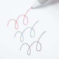 アスクル なめらかインク3色ボールペン0.7mm  オリジナル