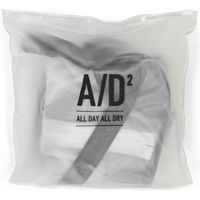 アントレックス A/D2 シューズレインカバー PVC L ブラック/クリア 128039（直送品）