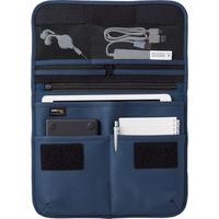 リヒトラブ フラップポーチM ブラック A7767-24 1個（直送品）