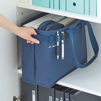 リヒトラブ ツールバッグライト ヨコ型 ネイビー A7752-11 1個