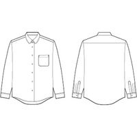 チクマ 長袖シャツ SF2959-L（直送品）