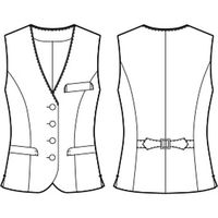 チクマ GENTLE GRAY ベスト TE8078-3-13（直送品）