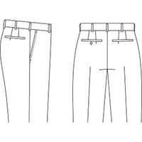 チクマ シャドーストライプ スラックス TE5190-1-73（直送品）