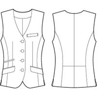 チクマ HIGH TENSION STRETCH ベスト AR2853-2-17（直送品）