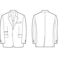 チクマ ドライファン・ジャージ ジャケット スリム TE1007-2-Y5（直送品）