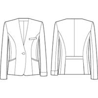 チクマ トレビラ・ソロテックス・ストライプ ジャケット AR4852-2-11（直送品）