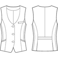 チクマ トレビラ・ソロテックス・ストライプ ベスト AR2851-2-13（直送品）