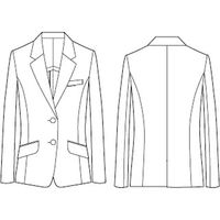 チクマ スタンダード・ペア ジャケット AR4832-2-17（直送品）