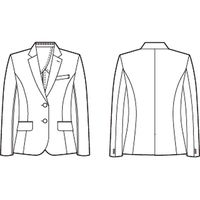 チクマ オーセンティック/ユキトリヰ ジャケット YH4000-1-5（直送品）