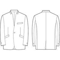 チクマ ジャパネスク・モダン 紬調 ジャケット TE2062-2-A7（直送品）