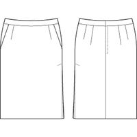 チクマ ジャパネスク・モダン 紬調 スカート TE3062-2-7（直送品）