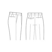 チクマ GALLANT COMPOSITION スラックス TE5714-1-73（直送品）