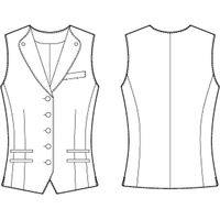 チクマ MODERN TRADITIONAL ベスト TE8702-2-3L（直送品）