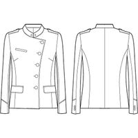 チクマ MODERN TRADITIONAL ジャケット TE4702-2-3L（直送品）