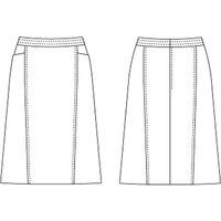 チクマ BRILLIANT BRAID スカート TE3701-2-L（直送品）