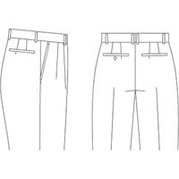 チクマ for Drivers-MEN’S スラックス TE5813-2-95（直送品）