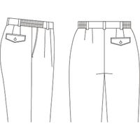 チクマ for Drivers-LADIES' パンツ TE3973-2-S（直送品）