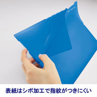 5インデックスホルダー＜Glassele＞（グラッセル）A4ヨコブルー フ-GL755B コクヨ 1枚