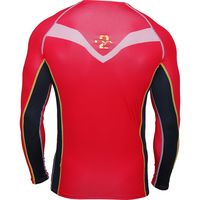 角利産業 A.T.FIELD コンプレッションインナー RED M EV-08（直送品）