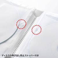 サンワサプライ CD・DVDケース ファイルタイプ 12枚収納 クリア FCD-FL12CL 1個