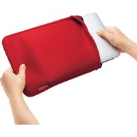 サンワサプライ PCインナーバッグ 封筒型 11インチワイド対応 レッド IN-WETSL11R 1個（直送品）